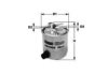 CLEAN FILTERS DN2717 Fuel filter